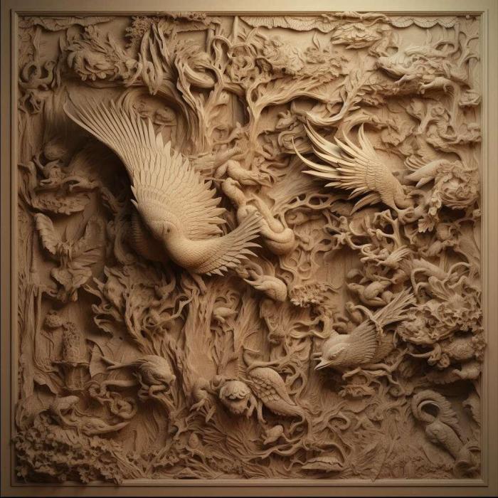 نموذج ثلاثي الأبعاد لآلة CNC 3D Art 